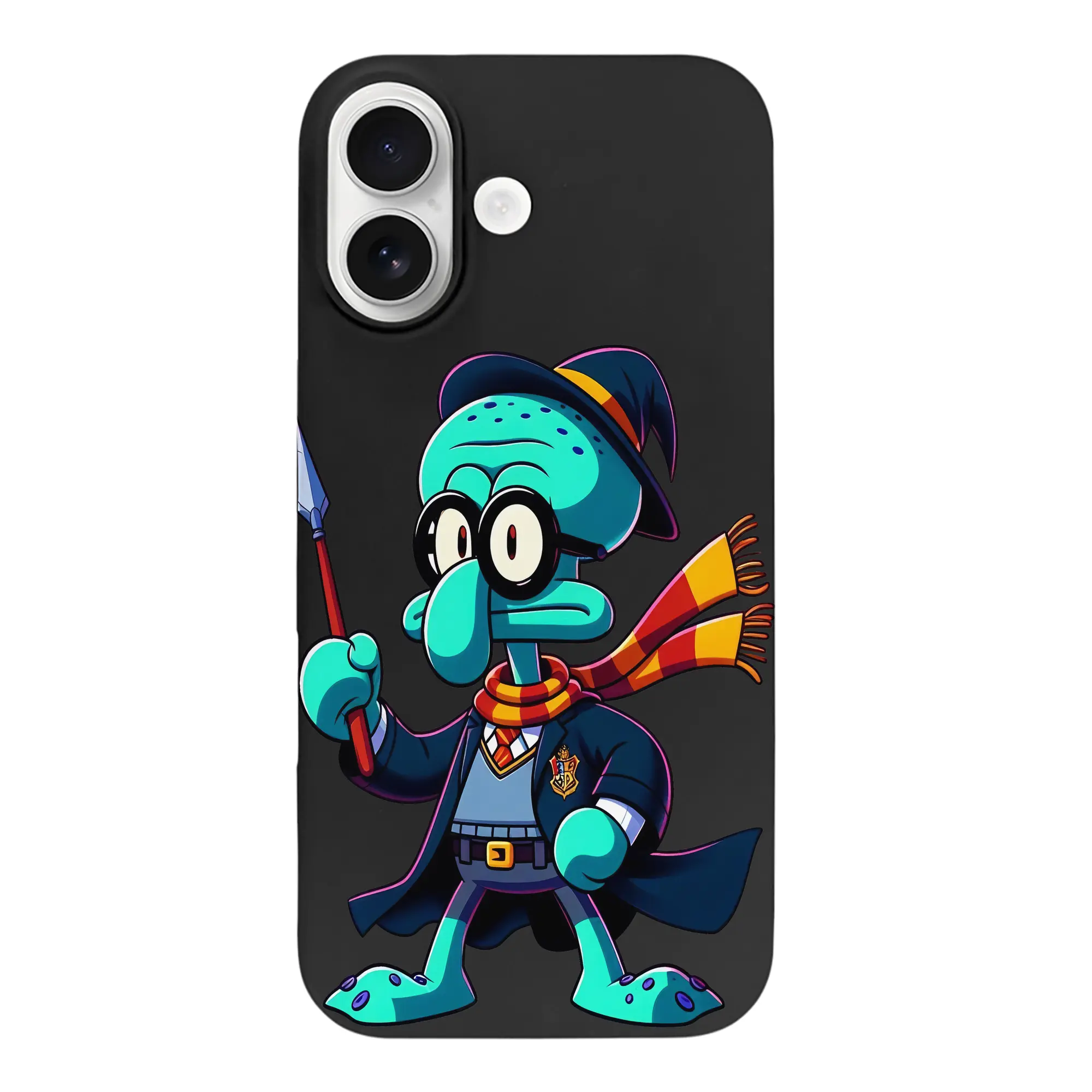 スポンジボブ グッズ イカルド - iPhone 17 シリーズ シリコンケース 薄型 耐衝撃 指紋防止 ソフトタッチカバー 精密フィット 傷防止 保護ケース iPhone 17/17 Air/17 Pro/17 Pro Max 対応